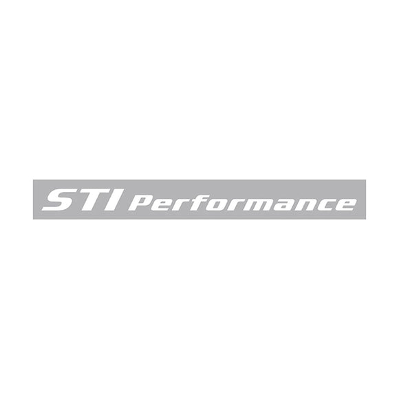 STI PERFORMANCE STICKER (WHITE) STSG14100470