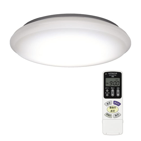 Hitachi LEC-AH602TM LED Ceiling Light, For Children's Rooms, Up to 6 Tatami Mats (approx. 106.8 sq ft), Similar to Natural Light, Supports Learning, Dimming and Toning, Made in Japan