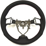 DAMD (Damd) Subaru Steering SS358-S (F) Black Leather x Red Stitch [SS358SF1]