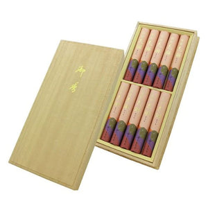 Koujudo Incense Sticks, Special Sen Hanamai Short Size 10 Pack, Paulownia Box #31