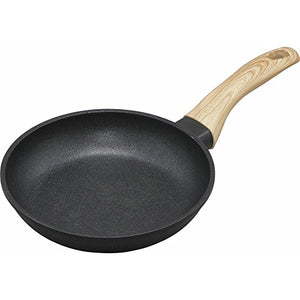 Iris Ohyama IH compatible frying pan 20cm skillet coat pan black SKL-20IH