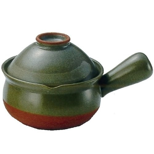 Sanko Banko Ware 155637 58-155637 Square Pot with Bowl, 5.7 inches (14.5 cm), 22.0 fl oz (650 cc), 15563 Straight Fire, Microwave, Oven Safe