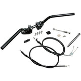 Hurricane Bar handle kit European 1 type Ninja (Ninja) 250 ABS '13 ~ '15 Black HBK683BS