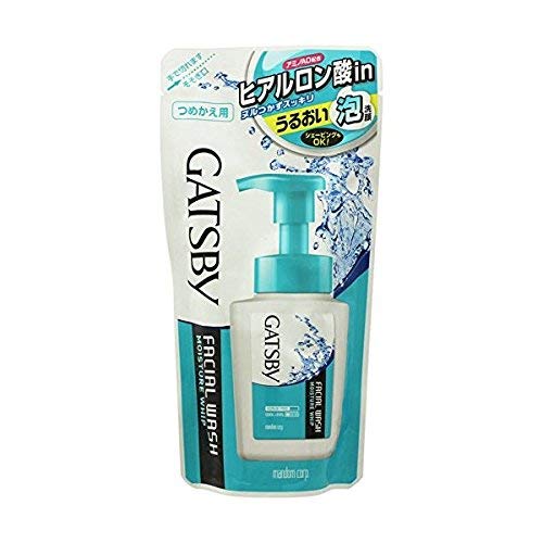 Gatsby Facial Wash Moisture Whip Refill 130ml