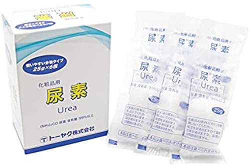 Urea sachet type for cosmetics 25g x 6 packages [Set of 2]