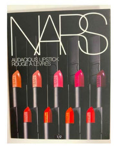 NARS AUDIOUS LIP STICK SAMPLE 8 COLORS FOR TRIAL