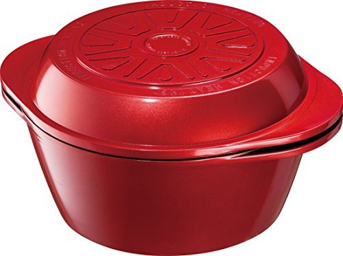 Skater Waterless all-purpose pot 3-piece set All-purpose anhydrous cooking pot that brings out the flavor by using the moisture of the ingredients Aluminum pot ANWP1