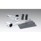 Kijima Bike Bike Parts Headlight Steic Custom Up Type 27-39mm Aluminum Silver 205-0251S