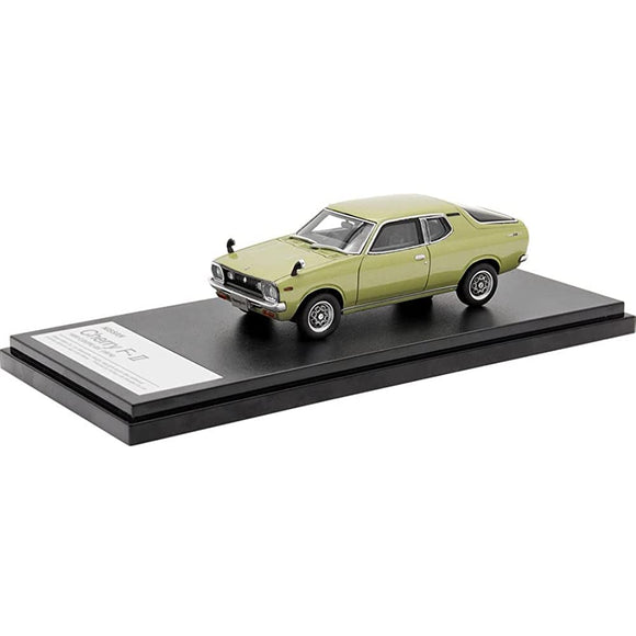 Hi Story HS362GR 1/43 Nissan Cherry F-II 1400 COUPE GX (1974), Olive Green Metallic Finished Product