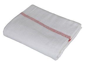 Maruharu Antibacterial Red Line Towel 300 momme (12 pieces)