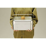 Snow Peak CS-092 Smoker, Compact Smoker & Smokewood Sakura, 4 Pieces