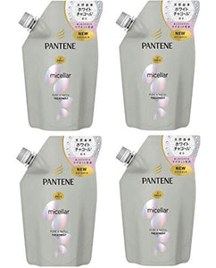 Pantene Treatment Micellar Pure & Natural Refill [350g x 4 pieces]