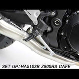 Hurricane Step Bar Black Alumite HF5102B