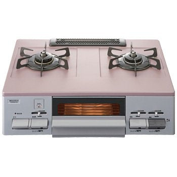 Herman G55ZVRLP Table Stove, Fluorine Coated Top, Single-Sided Grill, For Propane Gas, Strong Right, Ash Rose