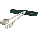 Snow Peak Titanium Fork and Spoon Set – by Snow Peak
