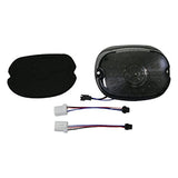 POSH 880257 Low Height LED TAIL LIGHT (Type 2), Harley Dyna Glide ('00 -'09), Other Smoke