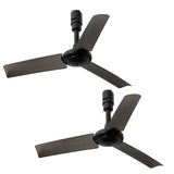 BRID DUCT RAIL FAN DUCT RAIL FAN Set of 2 (Black)