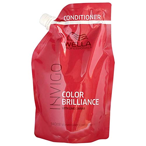 INVIGO Wella Professional Invigo Color Brilliance Vibrant Color Conditioner 940ml Refill Treatment 940ml