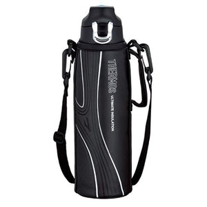 Thermos FFF-1000F BK Vacuum Insulated Sports Bottle, 3.2 gal (1.0 L), Black