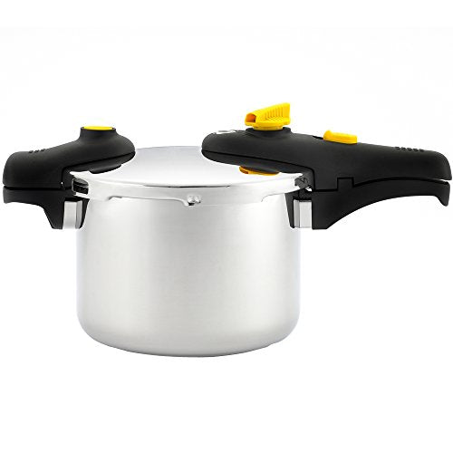 Stainless steel one-handed pressure cooker 4.5L IH compatible Strassbourg
