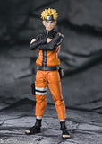 S.H. Figuarts BAS63238 Naruto Shippuden Uzumaki Naruto - Nine Tail Human Pillar Power Trusted by Hope, Approx. 5.7 inches (145 mm), PVC ABS Painted Action Figure