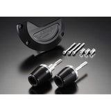 Agras (Agras) Racing Slider 3-piece Set Generator B Logo (Frame type) Juracon: White GSX1300R Hayabusa [Hayabusa] (99-07) 342-369-004X