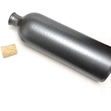 Shigaraki Ware ION-4 Ion Bottle, Black