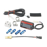 KITACO 752-6000200 LCD Digital Oil Thermometer (Water Thermometer/Type 3), Universal Fitting, Oil Cooler Hose Relay Type