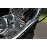 Special Parts Tadao (SP TADAO) Exhaust Pipe SR400 (-09) RH01J Power Box Pipe Stainless steel JMCA Government Certified Powerbox Pipe Inner Box type