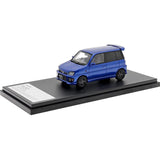 Hi Story HS379BL 1/43 Subaru PLEO RS Limited II (2002) WR Blue Mica, Finished Product