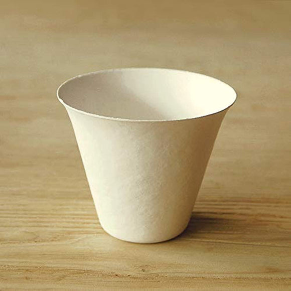 WASARA DM-009S Tumblers, Set of 50, Paper Cups, Stylish, Paper Plates, Paper Containers, Japanese Lacquerware, Disposable