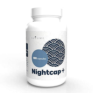 Contains Nightcap + Baicalein 18,000mg total. Rest, relax, relax your mind Supplement "Nightcap +" Suzume purity certified 90 days [180 capsules]