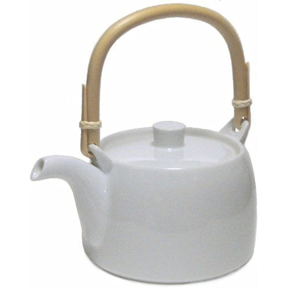 White Ceramic Tea Dobin Strainer with