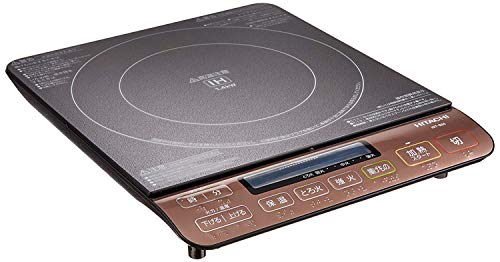 Hitachi HIT-S55 B Tabletop Induction Cooker, Cooking Heater, 1,400 
