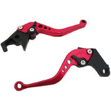 Lever set CBR250/400 Red [MADMAX] (Motorcycle supplies/motorcycle parts)