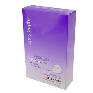 [Japan Limited Edition] LEADERS Aging Care Control Mask 25ml x 10 sheets