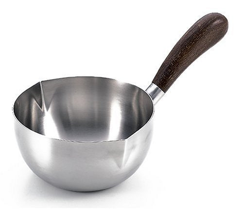 Kobo Izawa 1903 Single Handle Pot with Double-Ended Milk Pan, 5.9 inches (15 cm)