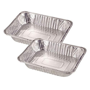 BUNDOK BD-426 Aluminum BBQ Plate, Deep Type, M Size, Barbecue Tray