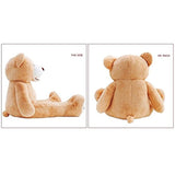 URAKUTOYS Extra-Large Teddy Bear, Cute Bear, Animals, Huge Plushie, camel