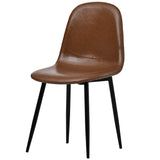 OSJ Chair, Dining Chair, 1 Chair, Eames Chair, Round Chair, PU Leather, Dining Chair, 1 Chair, Stylish, Synthetic Leather Fabric, Nordic Chair, Eames Chair