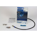 Swage LINE STFB823 Front Brake Hose Kit, Stainless Steel, Black Smoke Hose, XL883N [Iron 883] (09-13)