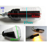 KJT LED turn signal double-sided light emission high quality aluminum body 4 pieces ZW-LS-1972 ZW-LS-1972 × 4