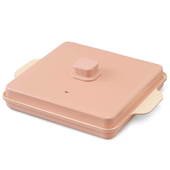 Iris Ohyama IHKP-HP14-P Flat Plate for IH K-T37 (1400W), Pink