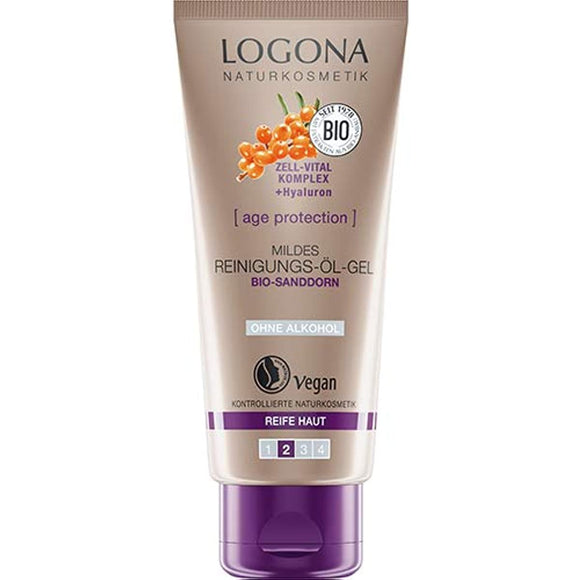 Logona Age Protection Cleansing Oil Gel 100ml