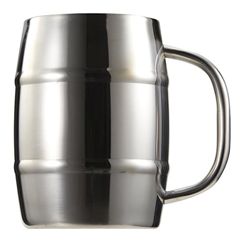 Captain Stag Mug, Double Stainless Steel, Barrel Shape