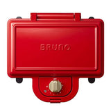 Bruno BOE044-RD Hot Sandwich Maker, Burn Your Ears, Electric, Double, Red