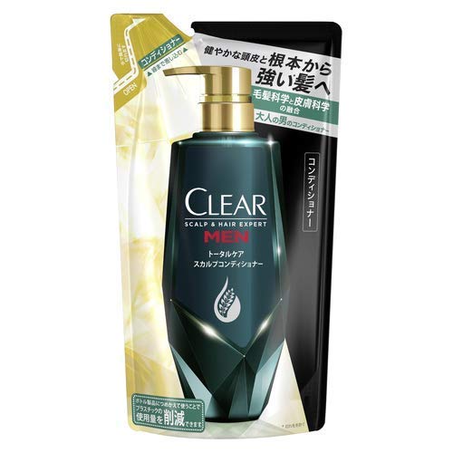 CLEAR FOR MEN Total Care Scalp Conditioner Refill x 7 pieces