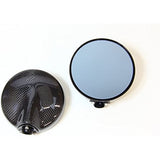 Magical Racing (Magical Racing) Racer Replica Mirror Head: Type 6 Head: Aya Woven Carbon Stem Fitting Plate: Silver Stem type/Length: Long/45mm A01-TWRS-C6001