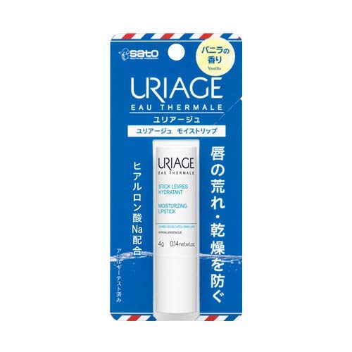 [Sato Pharmaceutical] Uriage Moist Lip Vanilla Fragrance 4g x 5 pieces