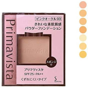 SOFINA Primavista Beautiful Skin Texture Powder Foundation #Beige Ocher 03 Refill